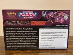 Pokemon TCG Fusion Strike Box Build And Battle Stadium 12 Packs SEALED - Image 3