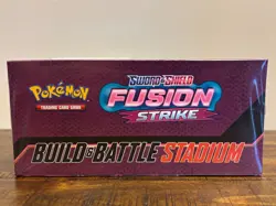 Pokemon TCG Fusion Strike Box Build And Battle Stadium 12 Packs SEALED - Image 5