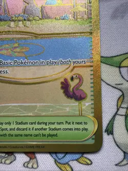 Beach Court 263/182 Hyper Rare Pokemon TCG SV04: Paradox Rift NM - Image 4