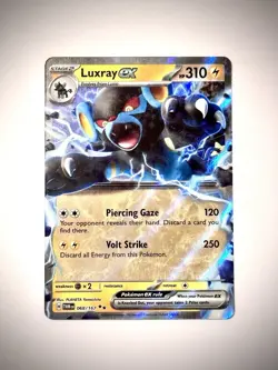 Luxray ex 068/167 Double Rare Twilight Masquerade Pokemon Holo Near Mint - Image 1