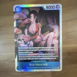 Boa Hancock Character Holo 8000 Power EB03-026 One Piece CCG Card 6 Cost - Image 1