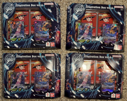 One Piece Illustration Box Sets Vol. 6 - OP-13 & PRB-02 - New/Sealed - Lot of 4 - Image 1