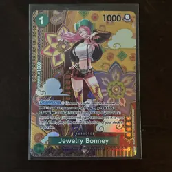 One Piece Card Game SP Alternative Art ST02-007 Jewelry Bonney OP08 Two Legends - Image 1
