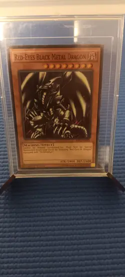 yugioh card red eyes black metal dragon 1st edition MIL1-ENO35 - Image 2