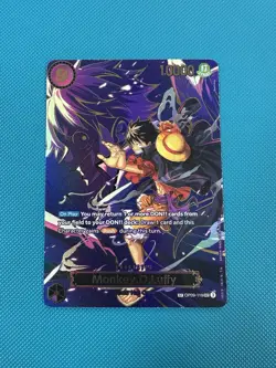 English - Monkey D. Luffy OP09-119 SP “Carrying On His Will” One Piece Card - Image 1
