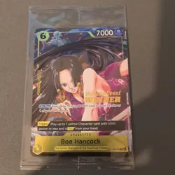 One Piece CCG Boa Hancock P-115 OP15 Pre-release Event Winner Promo - Image 1