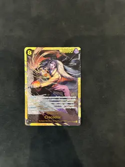One Piece TCG OP14-120 Crocodile SEC Card Game CCG English - Fast Delivery 🚚 - Image 1
