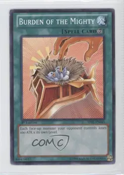 Burden of the Mighty 1st Ed. YuGiOh Battle Pack: Epic Dawn #BP01-EN045 - Image 1