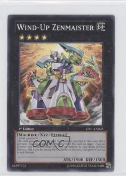 Wind-Up Zenmaister 1st Ed. YuGiOh Battle Pack: Epic Dawn #BP01-EN028 - Image 1