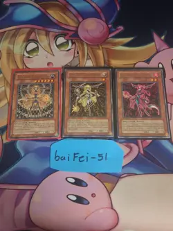 Yugioh Fortune Lady Fire,Light and Dark card Set Mint Condition - Image 1