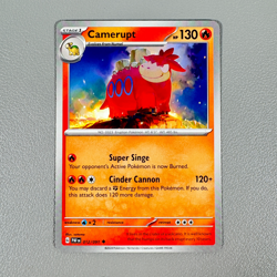 Pokemon TCG Card - Camerupt 12/91 Uncommon | 2024 Paldean Fates | NM/Mint - Image 2
