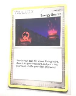 ENERGY SEARCH - 117/130 - Diamond And Pearl - Pokemon Card - LP/MP - Image 1