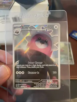 Pokemon TCG Scarlet & Violet Shrouded Fable Bewear Illustration Card 079/064 - Image 1