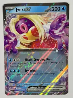 Jynx EX 124/165 Holo Double Rare Scarlet & Violet 151 Pokemon Card Near Mint - Image 1