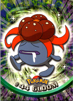 Gloom #44 - Pokemon Topps - Black Logo - Image 1