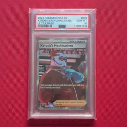 Xerosics Machinations 089/064 Shrouded Fable Full Art Pokemon PSA 10 GEM MINT - Image 1