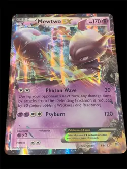 2015 Pokemon Mewtwo EX Oversized Promo Card - EX Condition - Image 2