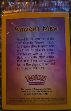 Ancient Mew - SEALED- Mint - Promo from Pokemon the Movie 2000: The Power Of One - Image 3
