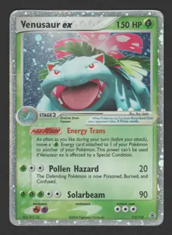 Venusaur ex EX FireRed & LeafGreen 112/112 ENG - Pokemon Card Ultra Rare - Image 1