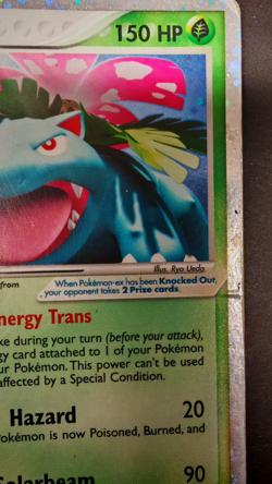 Venusaur ex EX FireRed & LeafGreen 112/112 ENG - Pokemon Card Ultra Rare - Image 4