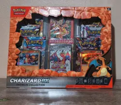 Pokemon TCG: Charizard ex Premium Collection Box - 6 Packs Sealed 820650873232 - Image 1
