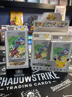 IN STOCK Pokemon S-Chinese 30th Anniversary First Partner Set Vol 1 Sealed 1 Box - Image 1