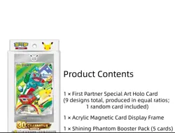 IN STOCK Pokemon S-Chinese 30th Anniversary First Partner Set Vol 1 Sealed 1 Box - Image 5