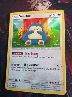 Snorlax Holo 158/214 - POKEMON! - Image 1