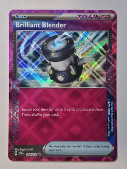 Brilliant Blender 164/191SV08: Surging Sparks Holo Ace Spec Trainer Pokemon! - Image 1