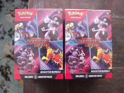 2x Pokemon Destined Rivals Booster Bundle (Lot of 2) NEW SEALED (6 Packs each) - Image 1