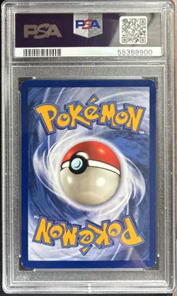 1999 POKEMON BASE SET UNLIMITED #11 NIDOKING-HOLO PSA 8 - Image 2