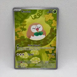 🔥Rowlet - Holo Illustration Rare Pokemon ME03: Perfect Order 090/088 NM Cond - Image 1