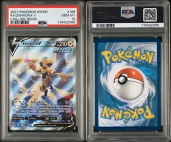 PSA 10 Zeraora V Alternate Full Art 166/198 Chilling Reign Pokemon English Gem - Image 3