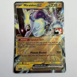 Pokemon TCG Miraidon EX 081/198 Stamped !play Prize Pack Series Pack Fresh / NM - Image 1