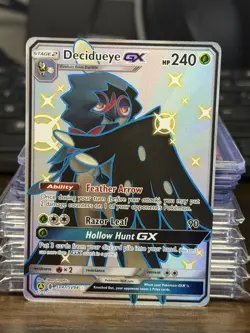 Pokemon TCG Decidueye GX SV47/SV94 Hidden Fates Shiny Vault Holo Rare - Image 1