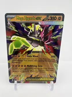 Pokemon TCG Perfect Order Mega Evolutions Mega Zygarde ex 47/88 Double Rare NM - Image 1