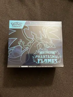 Mega Evolution Phantasmal Flames ETB – Factory Sealed – Pokemon TCG - Image 1