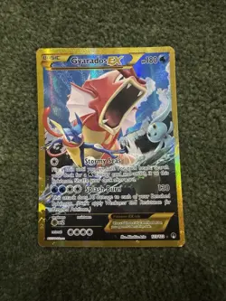 Pokemon TCG Gyarados EX 123/122 XY Breakpoint 2016 Secret Holo Rare NM - Image 1