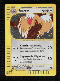 Fearow Holo Pokemon e-Card Series Expedition #11 2002 - Image 1