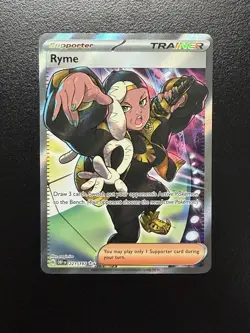 Pokemon TCG - Ryme - Obsidian Flames 221/197 Full Art Trainer Ultra Rare Holo - Image 1