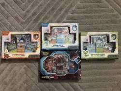 Pokemon TCG Paldea Pin Collection set Factory Sealed+ vmax blastoise battle box✨ - Image 1