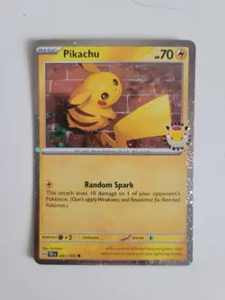 Pikachu 51/162 Stamped 2026 Pokemon Day 30th Anniversary Promo TCG - Image 1