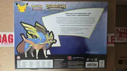 Deluxe Pin Collection [Zacian] — Celebrations — Factory Sealed Pokemon Cards - Image 2