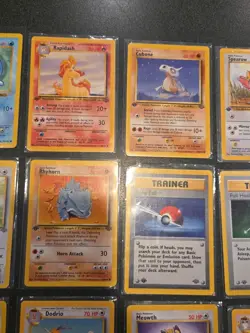 VINTAGE LOT OF (26) FIRST EDITION POKEMON CARDS SEE PHOTOS - Image 3