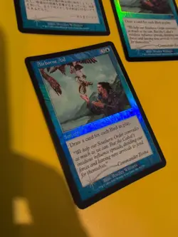 Airborne Aid x3. Sorcery. Onslaught. MTG Card. Old vintage FOIL. 1 is foreign - Image 3