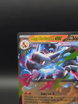 Mega Charizard X ex - 013/094 - Phantasmal Flames Double Rare Pokemon Card - NM - Image 3