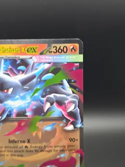 Mega Charizard X ex - 013/094 - Phantasmal Flames Double Rare Pokemon Card - NM - Image 4