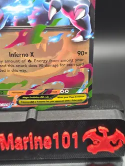 Mega Charizard X ex - 013/094 - Phantasmal Flames Double Rare Pokemon Card - NM - Image 5