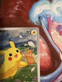 Pikachu 088 Sv: Scarlet & Violet Promo Card Holo Illustration Rare NM - Image 3