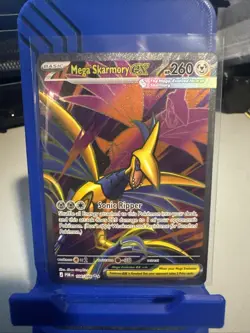 Mega Skarmory ex 106/088 Me03: Perfect Order Holo - NM Pokemon Card - Image 1